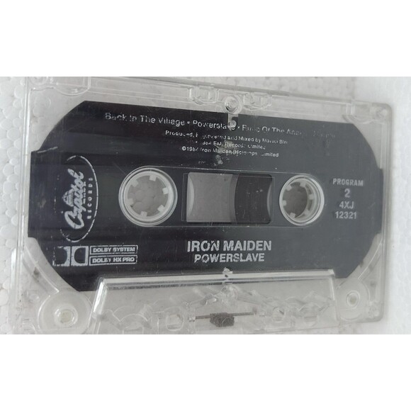 Iron Maiden • Killers And Power Slave• 2 Pack Stereo Cassettes - Picture 6 of 6